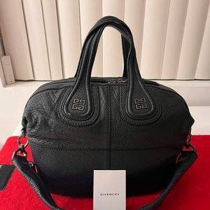 Gevenchy nightingale satchel leather small..